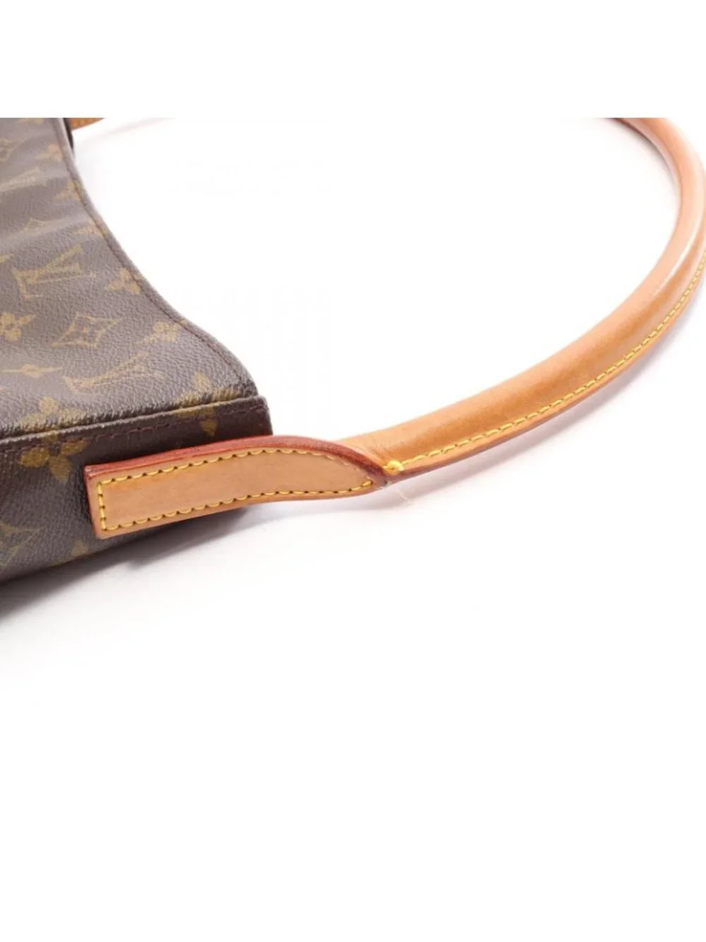 Louis Vuitton Shoulder Bag Looping GM Canvas Leather